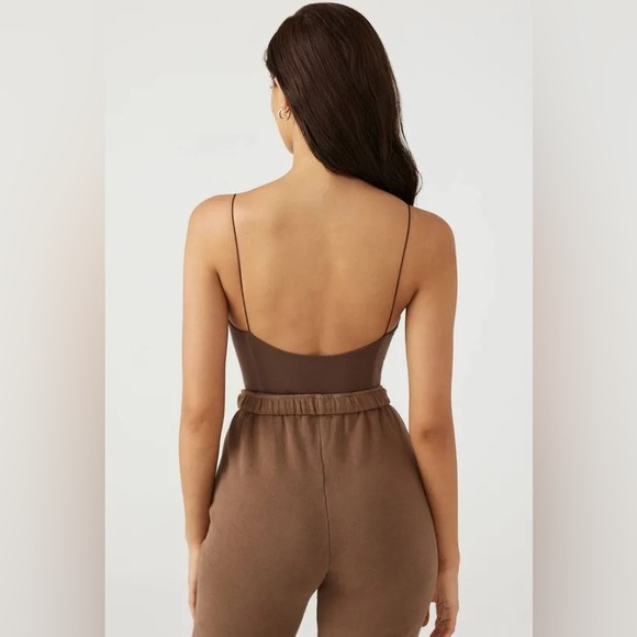 Joah Brown open back cami in sienna - Picture 3 of 9